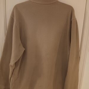 Columbia Men's Lightweight Fleece Mock Neck Jacket in Taupe